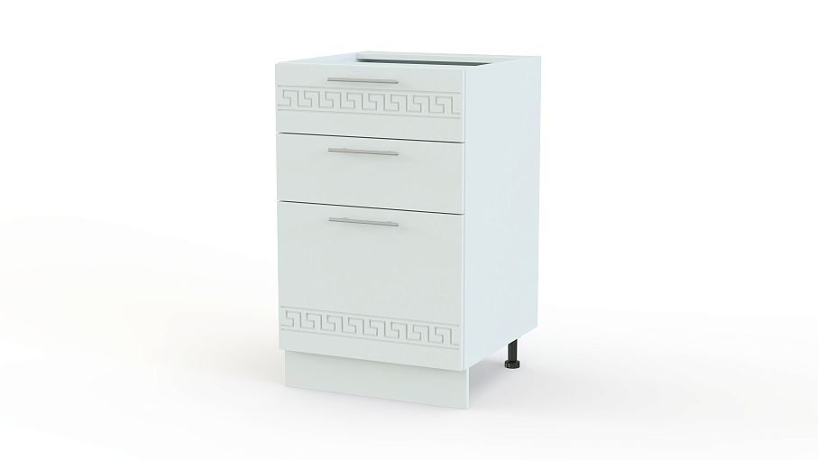 Тумба напольная 3 ящика  Греция BMS - Фото