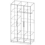 Распашной шкаф Вилета 3 (1300*2500*700)