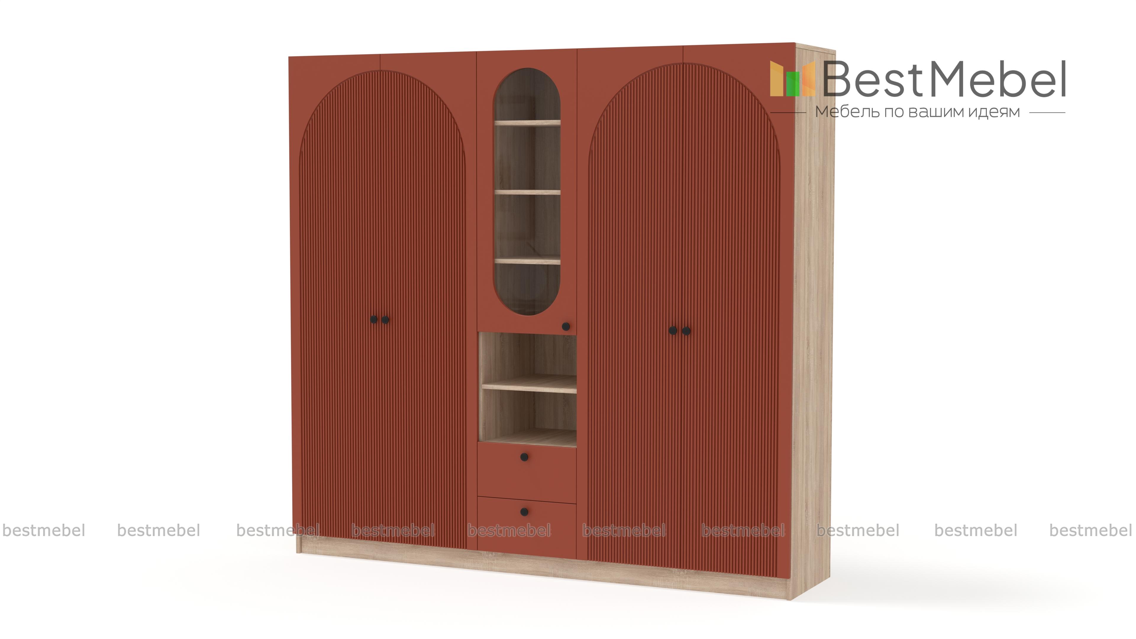 Шкаф распашной Вивьен 25 BMS - Фото