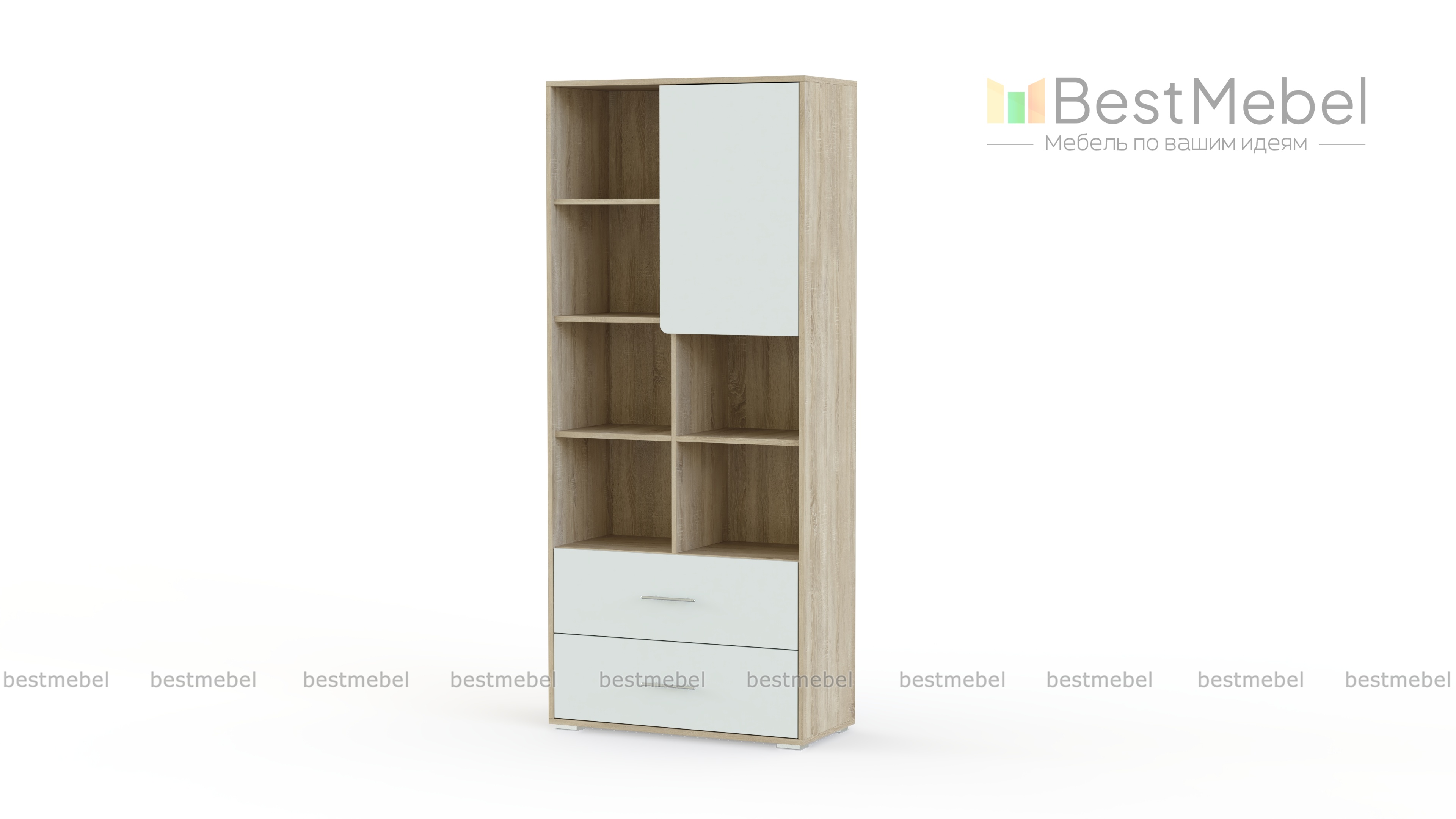 Книжный шкаф Jackie 1 BMS