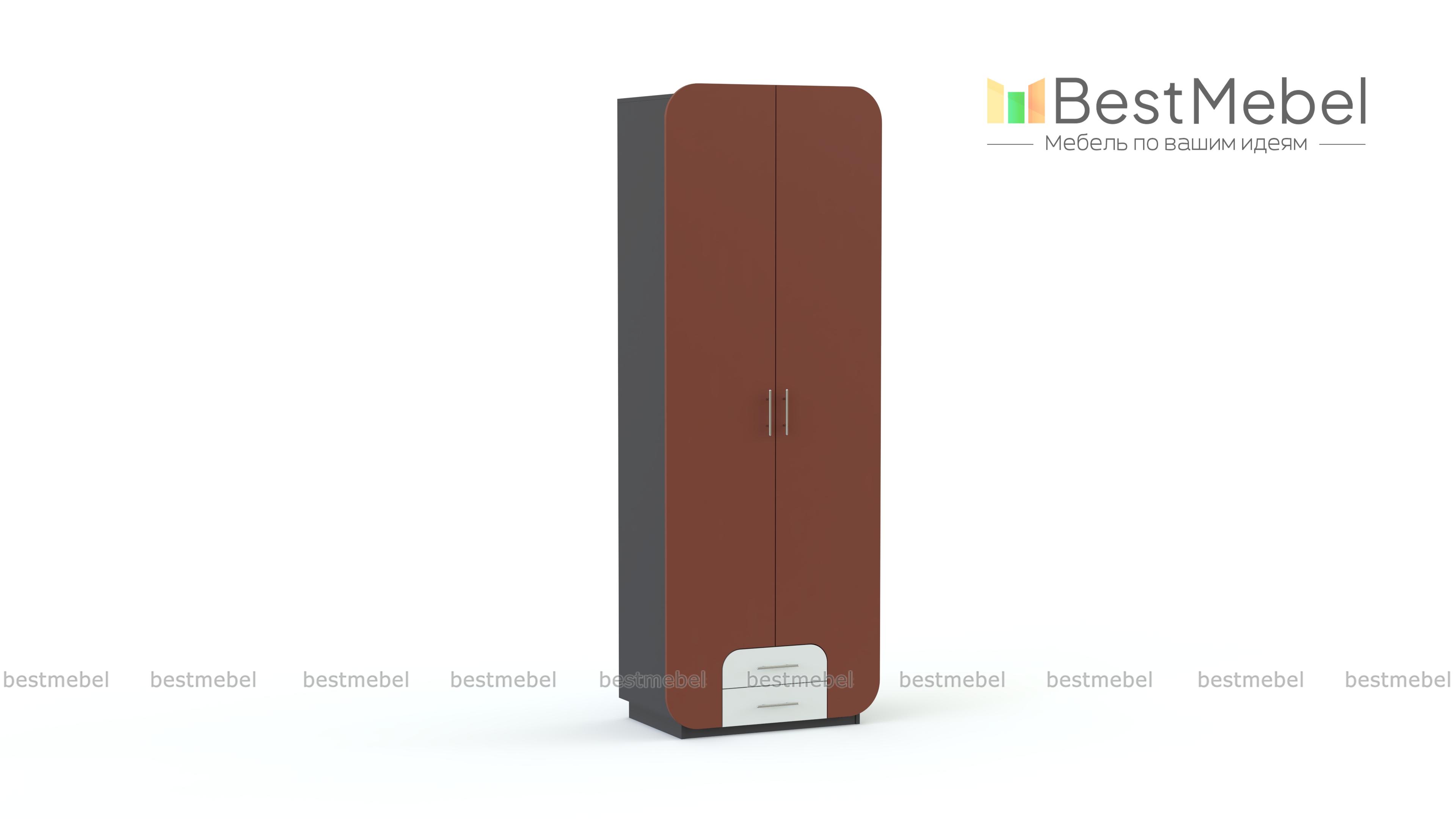 Распашной шкаф Модерно 3.1 BMS - Фото