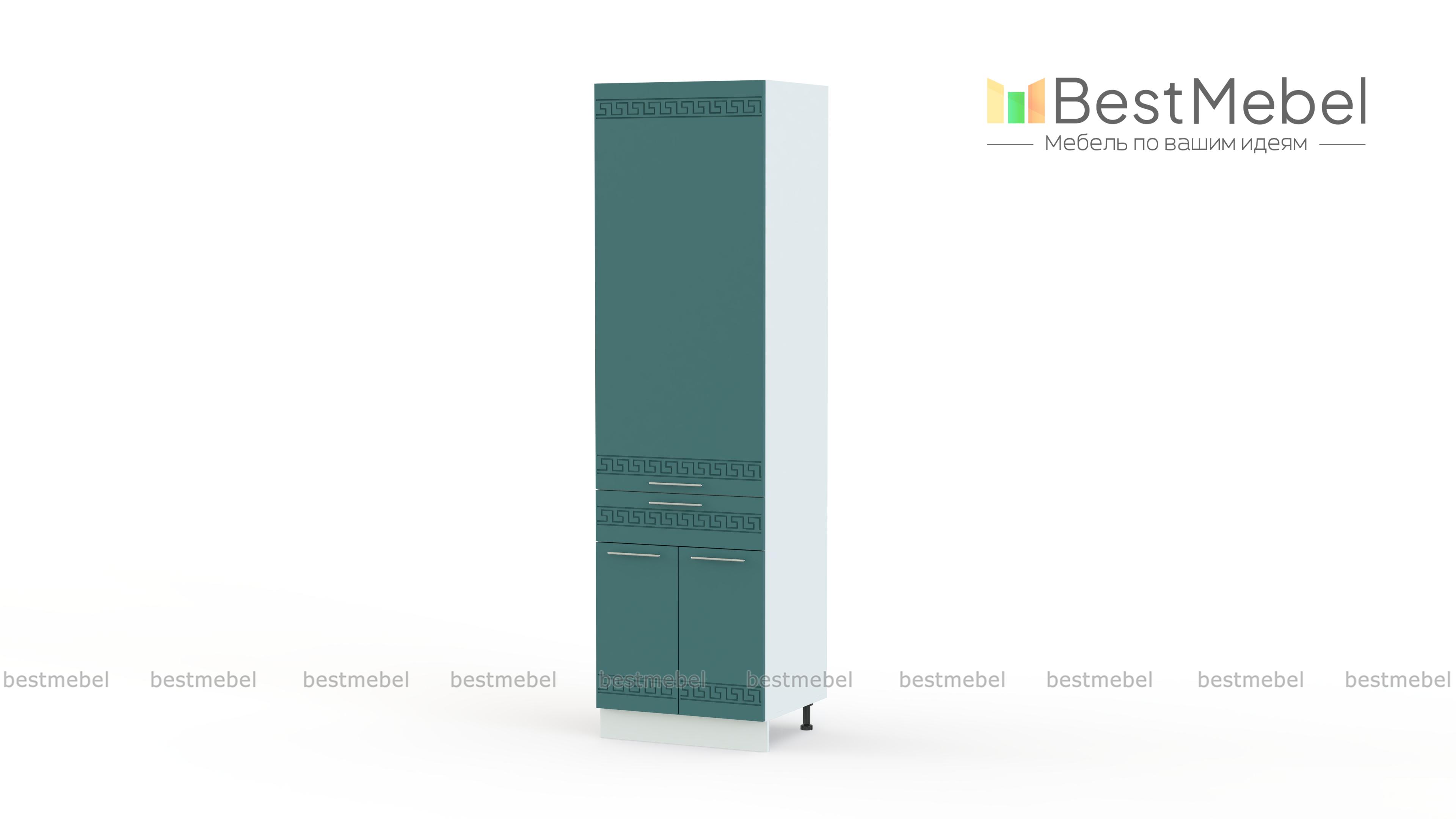 Шкаф-пенал 1 ящик  Греция-2 BMS - Фото