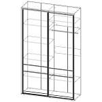 Схема сборки Шкаф-купе № 66 BMS