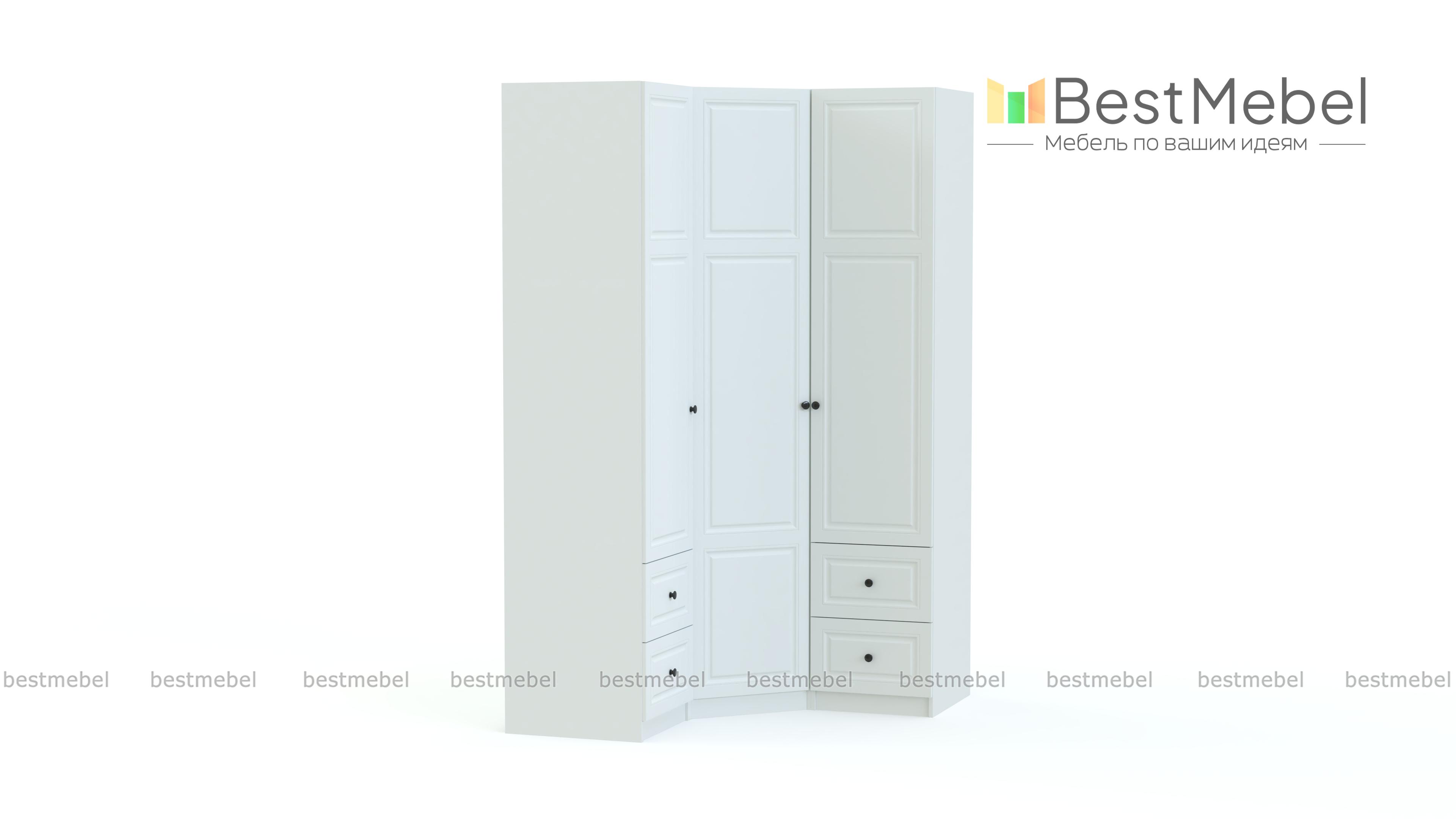 Шкаф угловой Франк 9 BMS - Фото