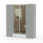 Распашной шкаф Линда-4 BMS - Фото 5