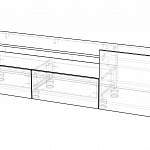 Схема сборки Тумба под ТВ Модерно 8.1 BMS