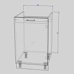 Шкаф нижний под мойку Парма BMS