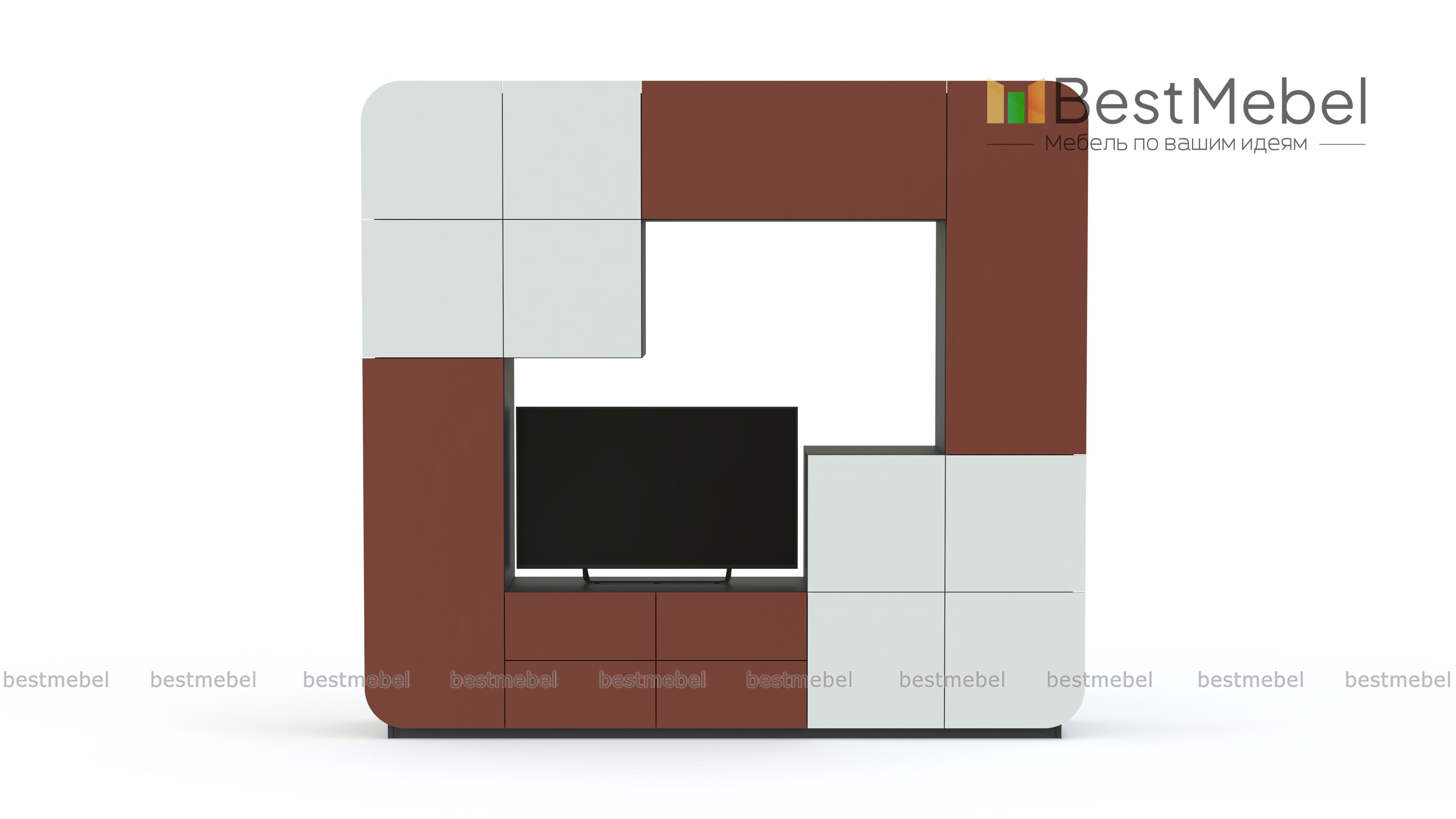 Стенка для гостиной Пенелопа-4 BMS - Фото