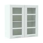 Шкаф верхний с 2-мя остекленными дверцами Европа BMS - Фото 3