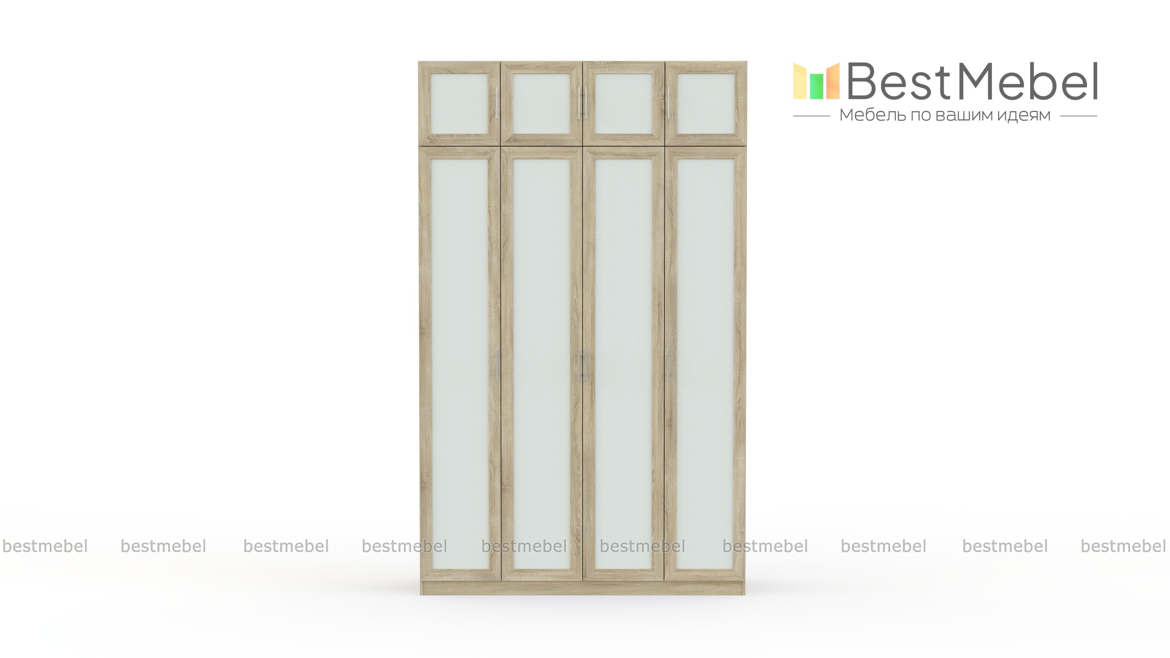 Распашной шкаф Крона 8 BMS - Фото