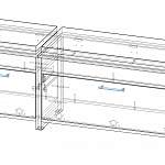 Схема сборки Тумба для обуви Шервуд BMS