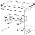 Чертеж Компьютерный стол СК 13.01 BMS