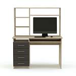 Компьютерный стол Милак глянец 11 BMS - Фото 3