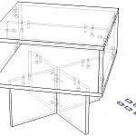 Схема сборки Столик журнальный Osmo BMS