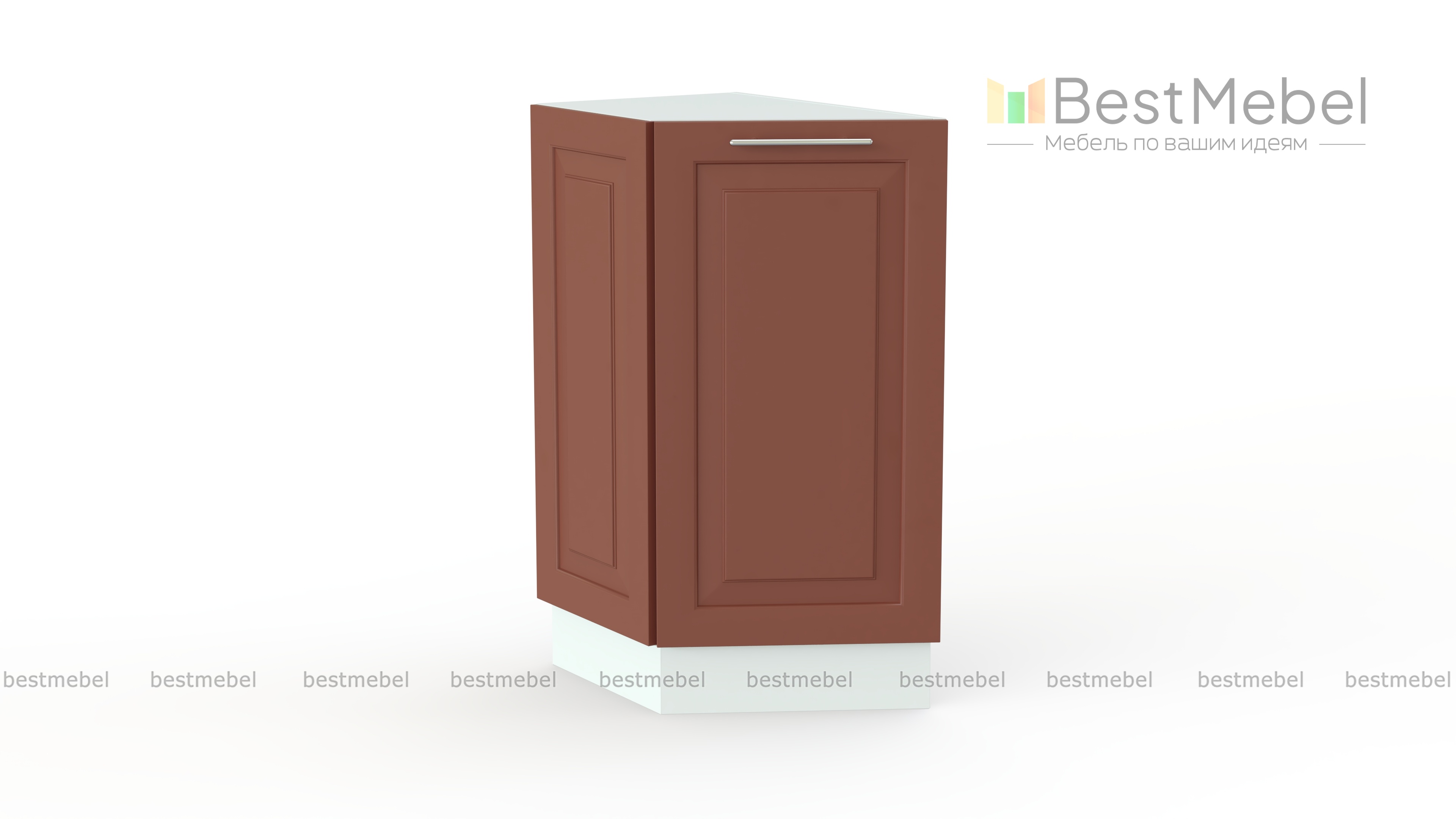 Шкаф нижний торцевой с фальшпанелью Ирен BMS