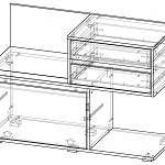 Схема сборки Тумба Ламина BMS